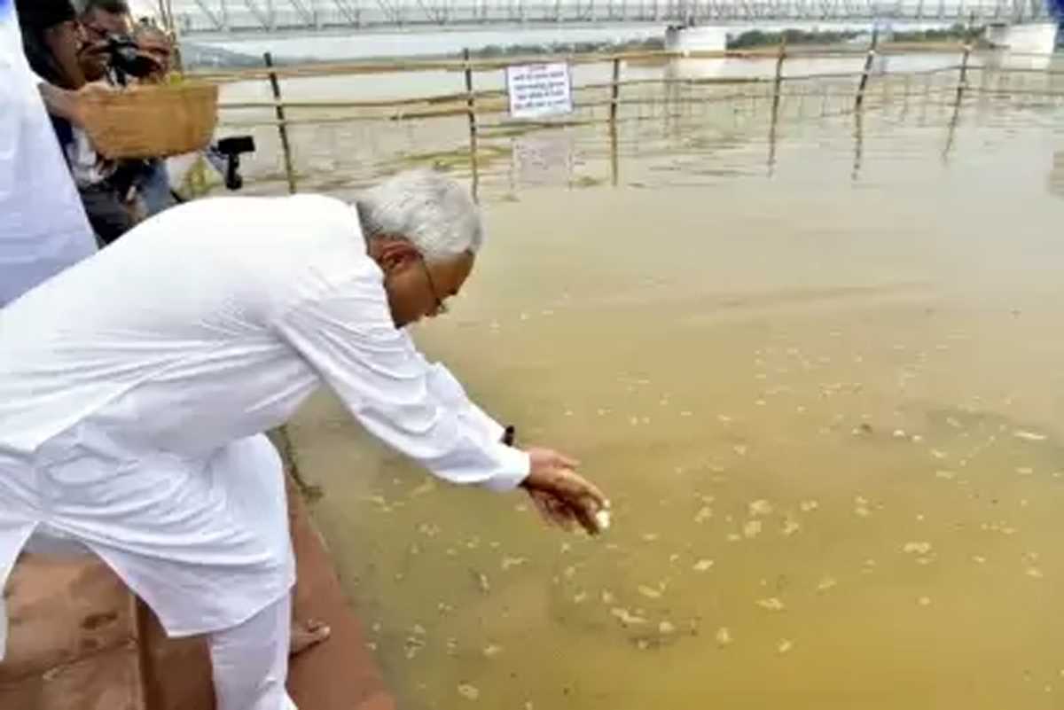 नीतीश ने किया पितृपक्ष मेले का उद्घाटन, बिहार के पहले रबर डैम का नाम गया जी डैम रखा गया